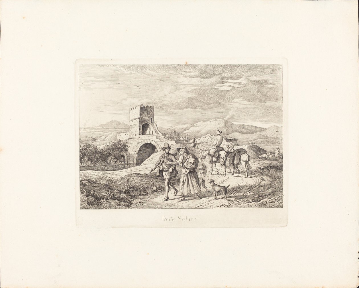 Ponte Salaro de Ludwig Richter