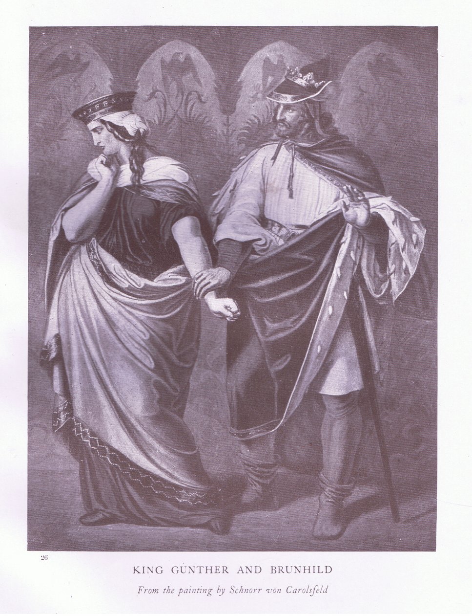 Rei Gunther e Brunhild de Ludwig Schnorr von Carolsfeld