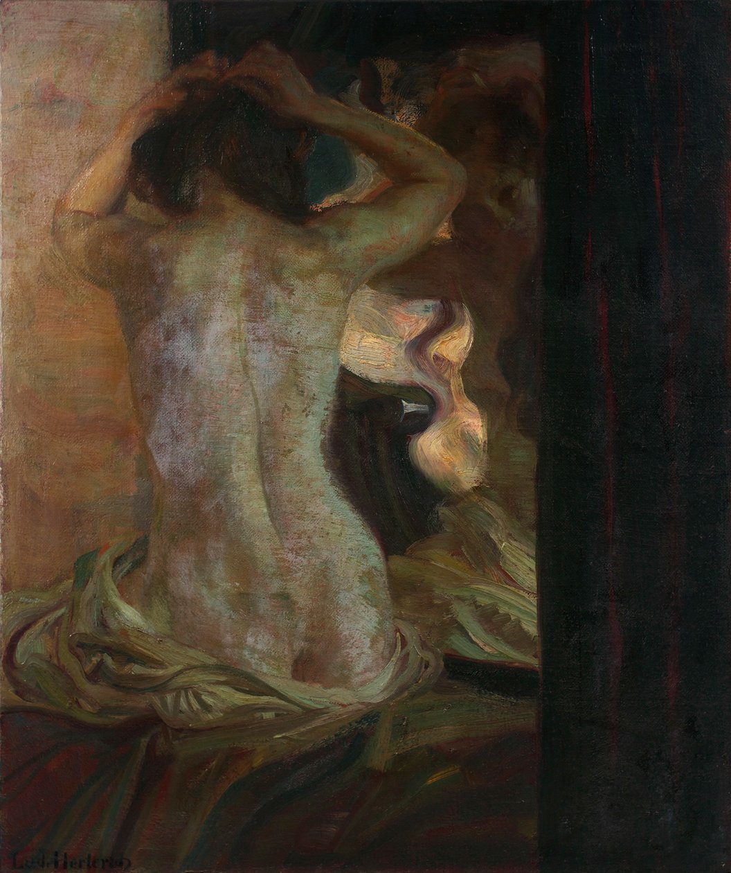 O espelho de Ludwig von Herterich