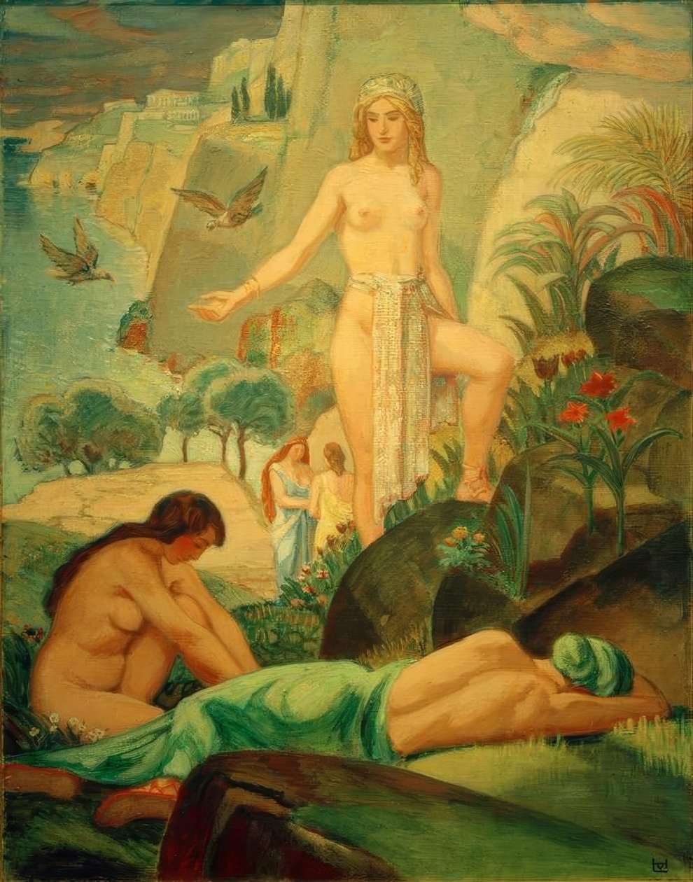 Afrodite de Ludwig von Hofmann