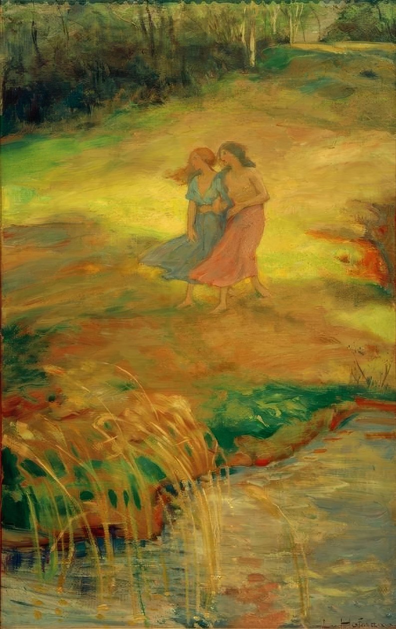 abril Sonne de Ludwig von Hofmann