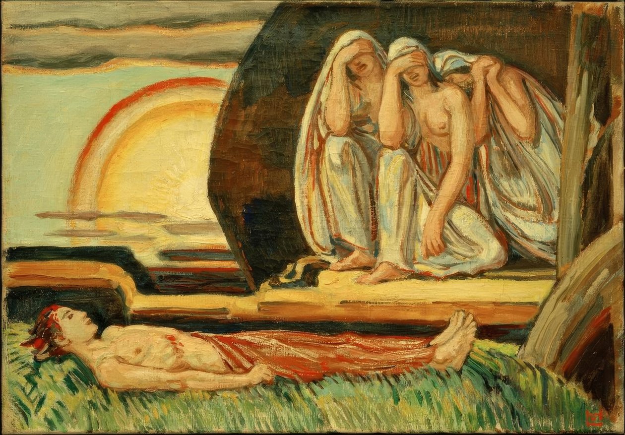 Lamento por Phaeton de Ludwig von Hofmann
