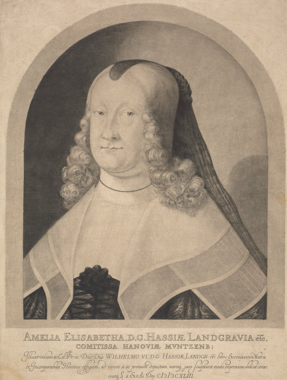 Amelia Elisabetha, landgravine de Hesse de Ludwig von Siegen