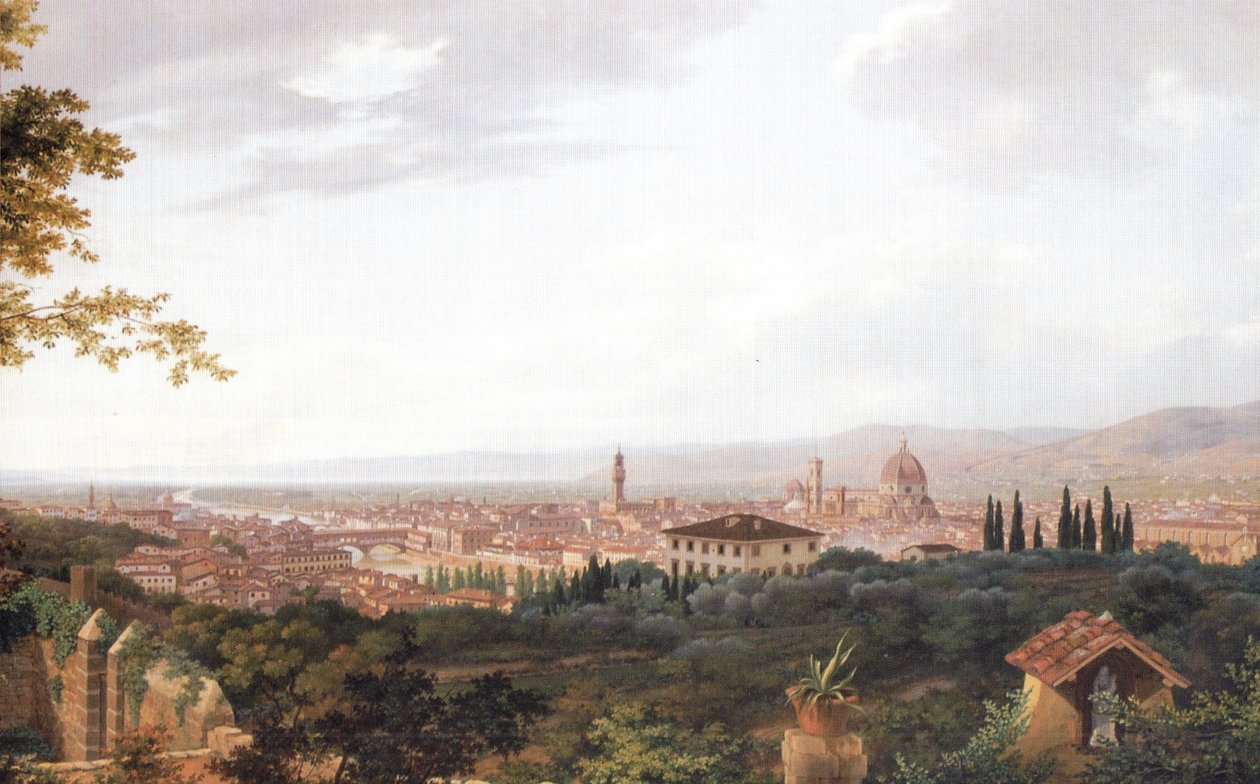 Florença do Monte alle Croci (detalhe) de Luigi Garibbo