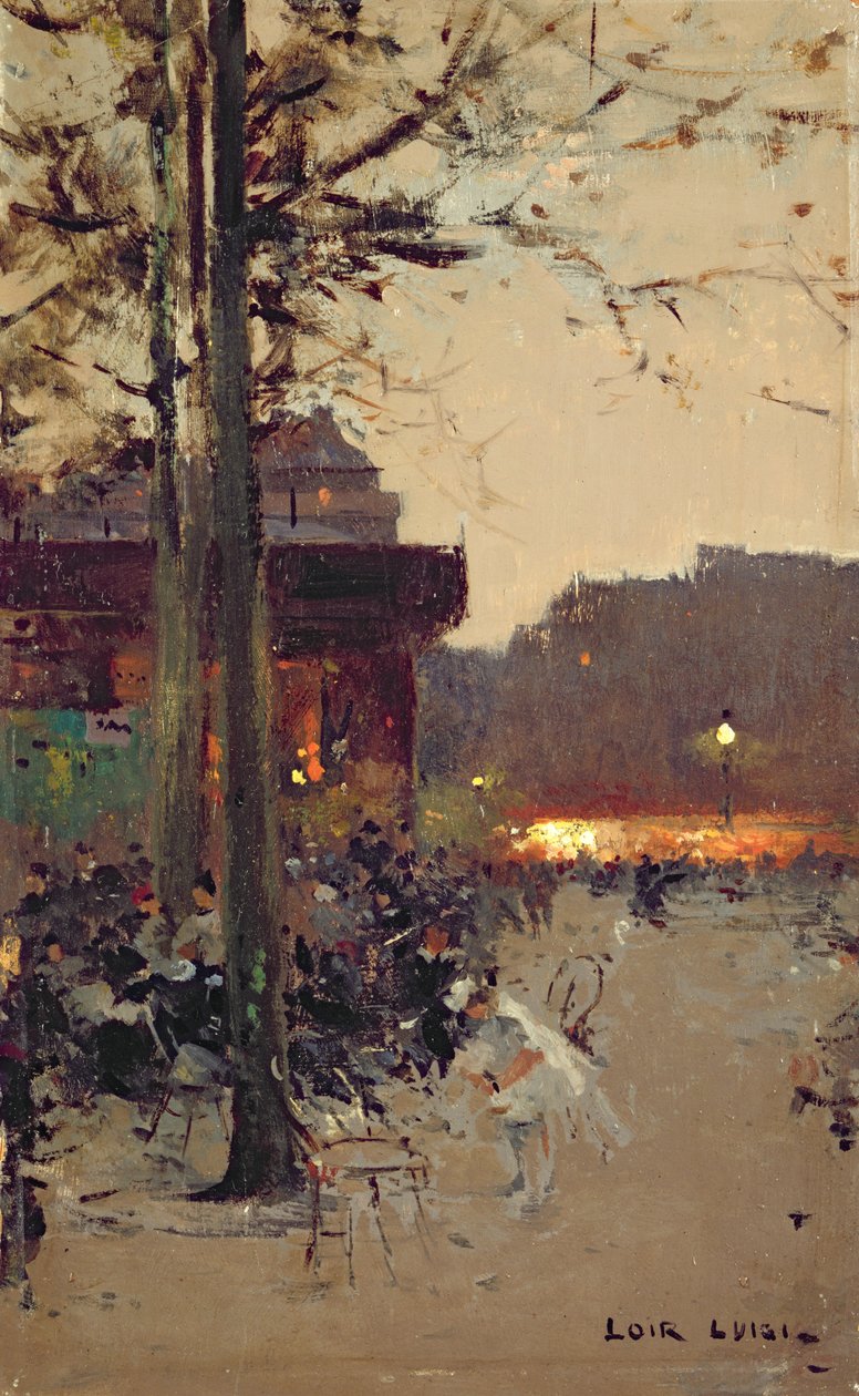 Paris à noite de Luigi Loir