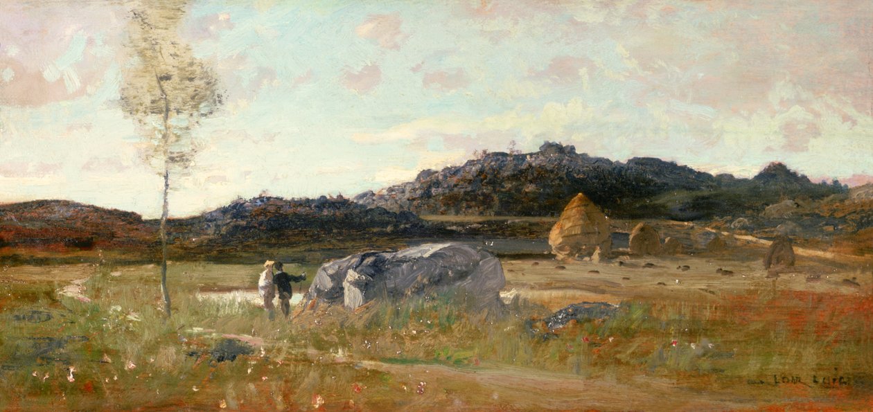 Paisagem de verão de Luigi Loir