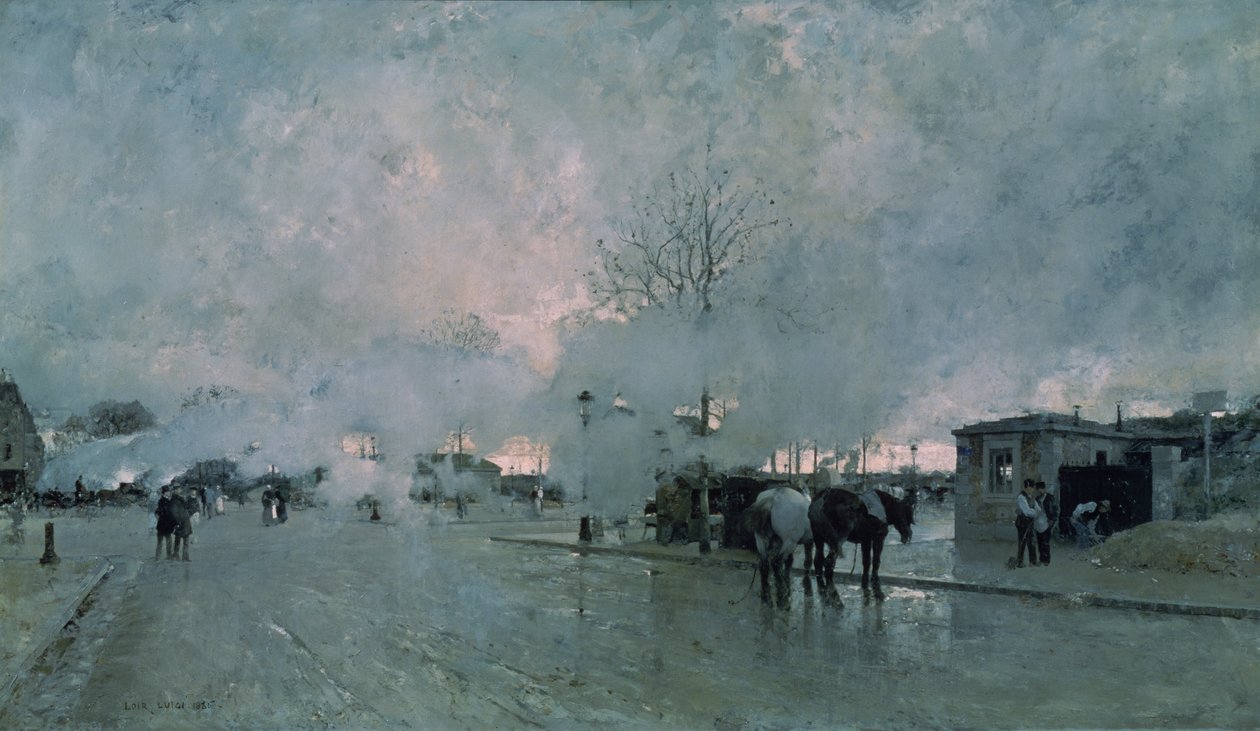 A casa pela estrada de ferro de Luigi Loir