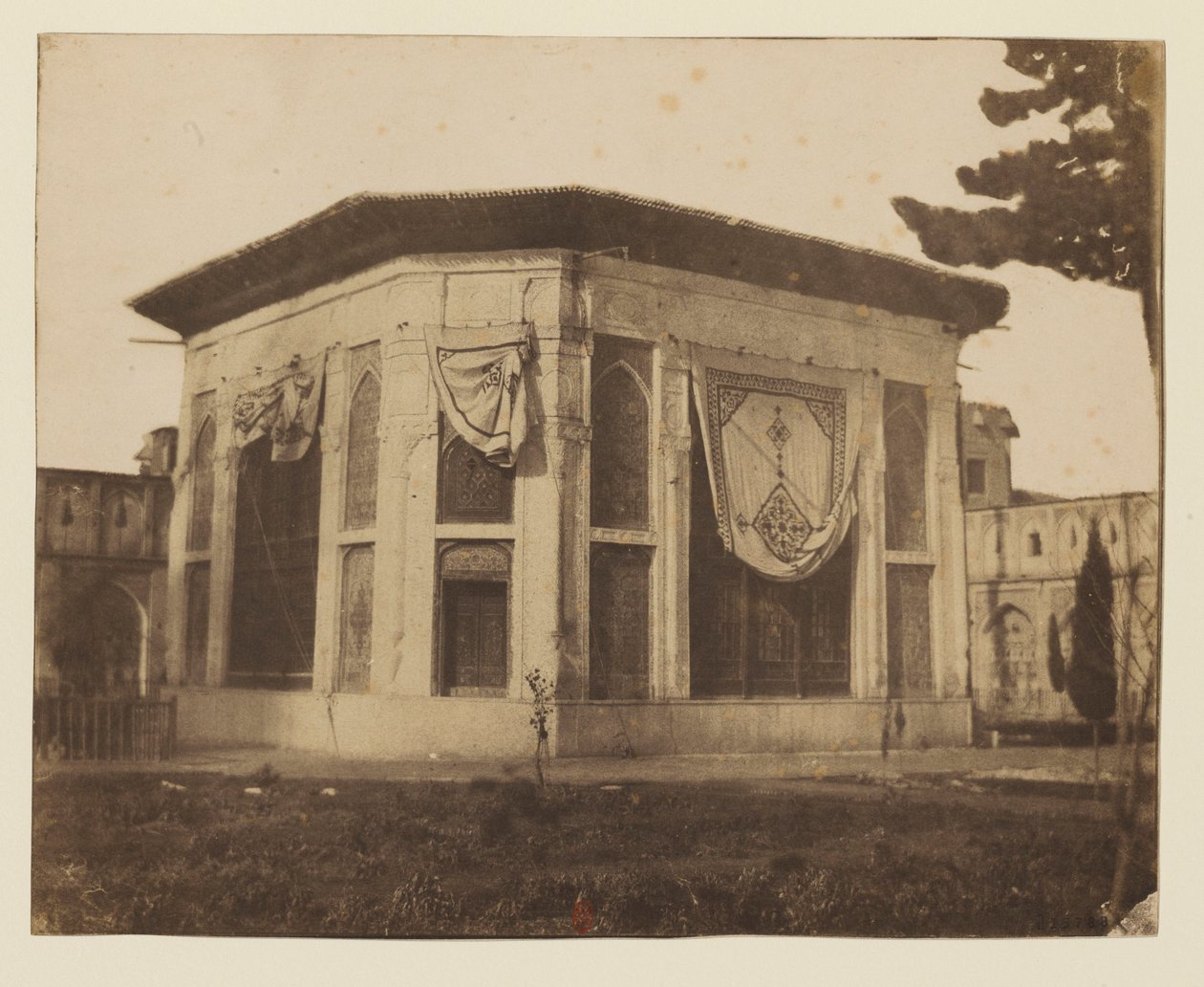 Teerã. Um pavilhão do palácio de Luigi Pesce