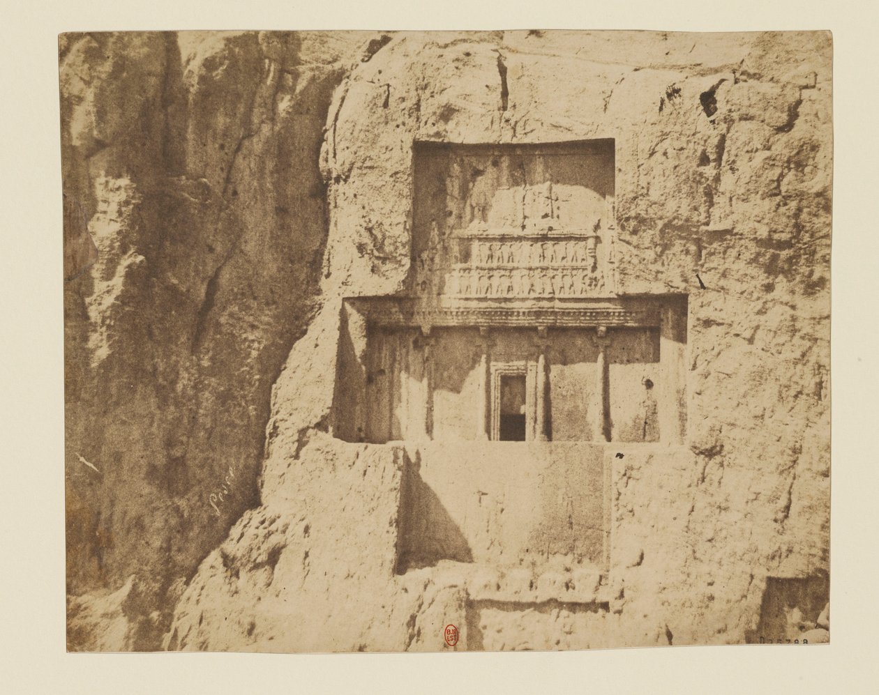 Vista 9 - Naqsh-e Rostam. Sassanida de alívio de Luigi Pesce