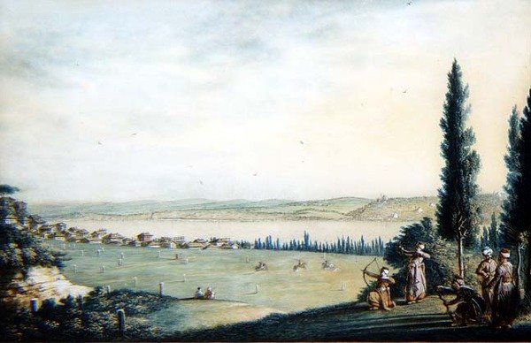 Vista Distante da Cidade de Cospoli de Luigi (after) Mayer