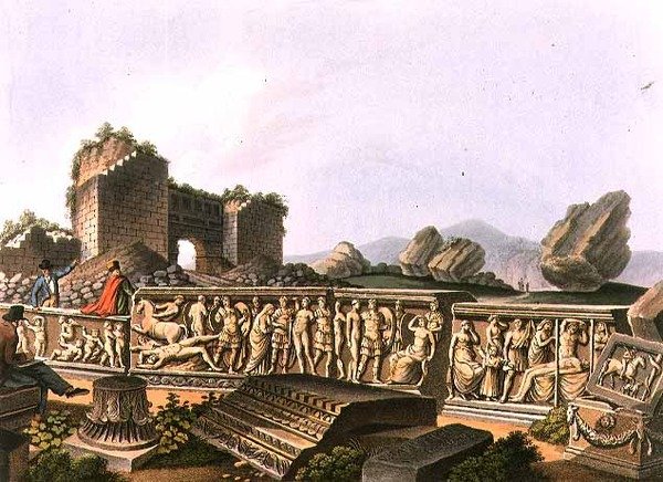 Fragmentos em Éfeso de Luigi (after) Mayer