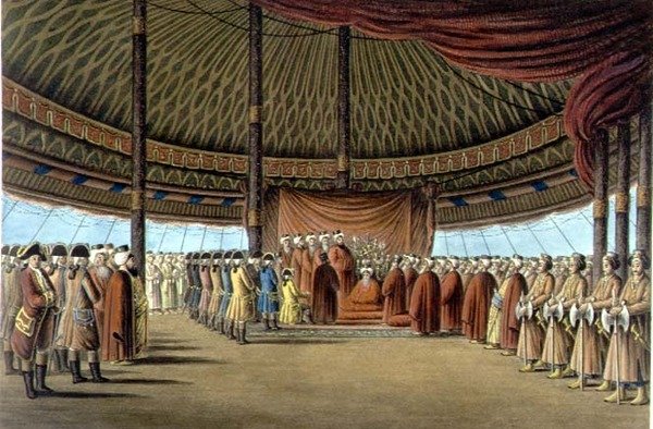 O Campo em Daud-Pascia, Roménia, placa II, pub. por William Watts de Luigi (after) Mayer