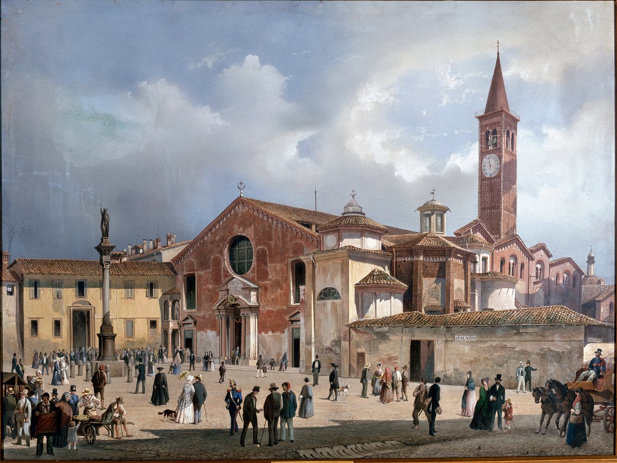 Vista da Basílica de Sant