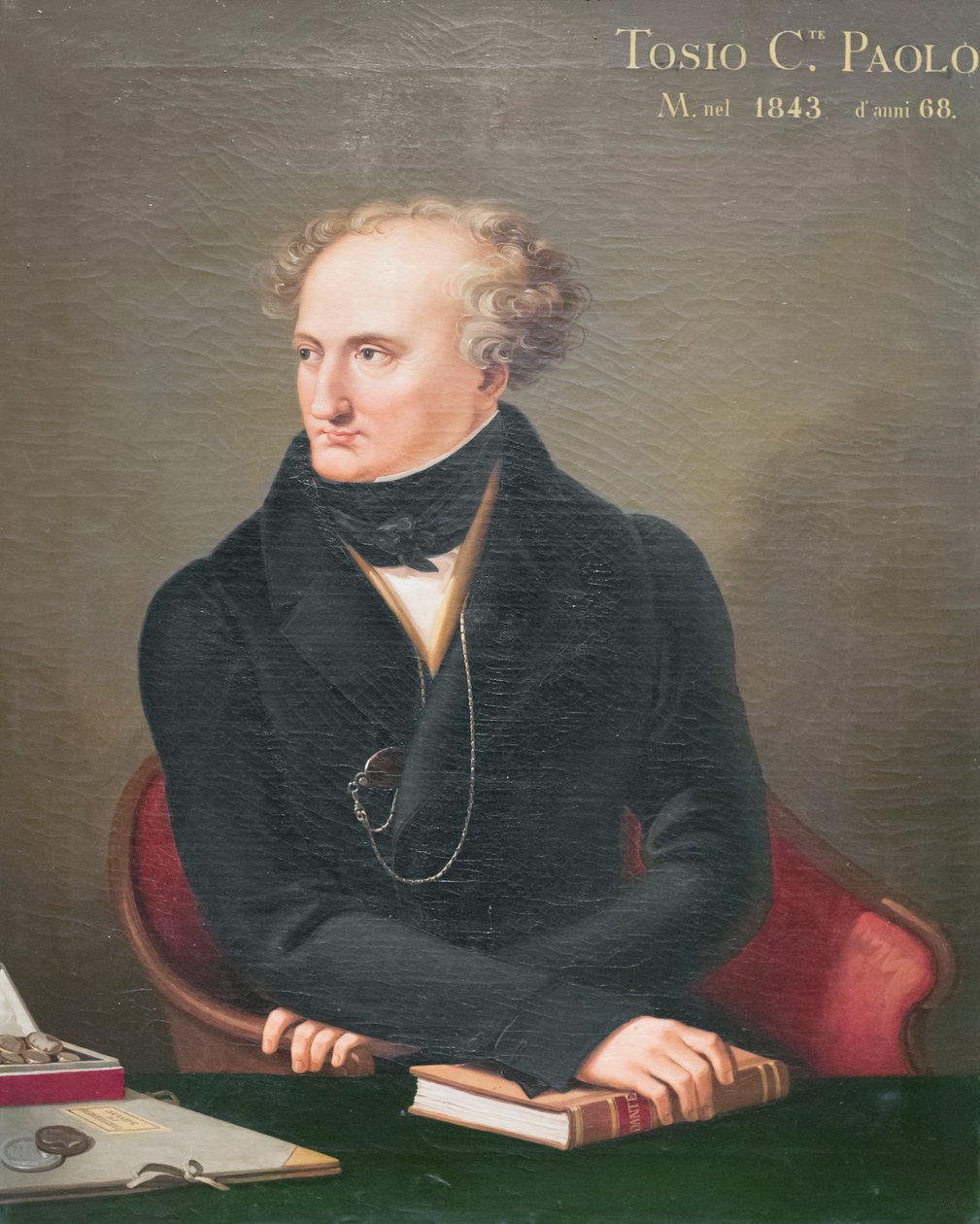 Retrato do conde Paolo Tosio de Luigi Basiletti