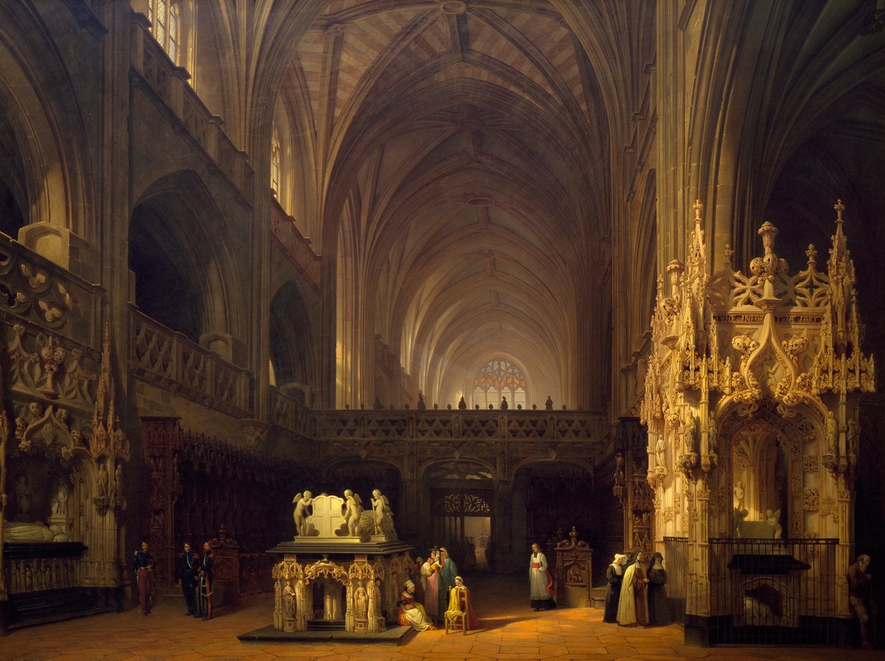 Coro da Igreja de Bourg-en-Bresse de Luigi Bisi
