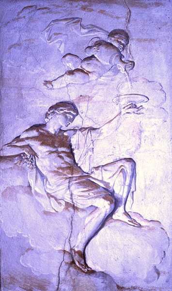 Bacchus, c.1790 (fresco) de Luigi Catani