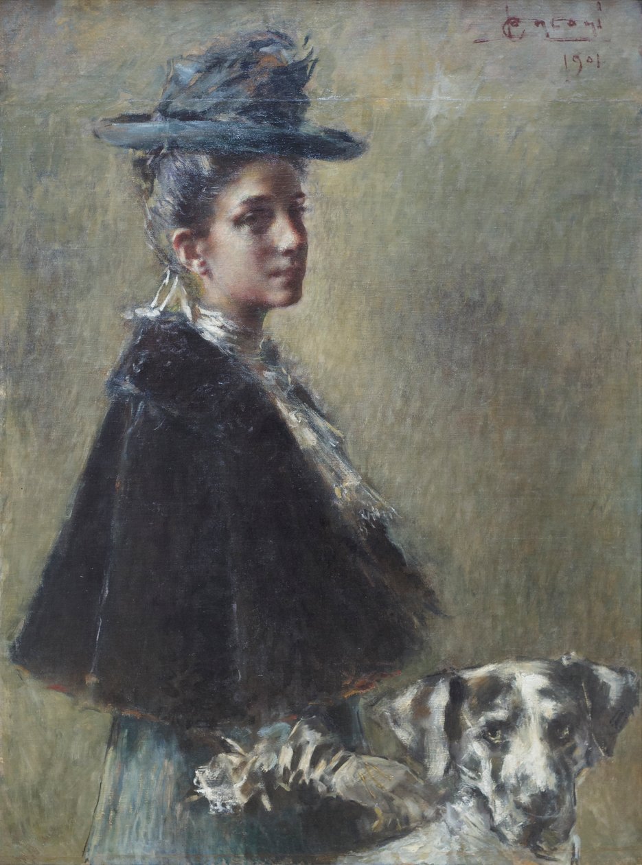 Retrato da Sra. Torelli de Luigi Conconi