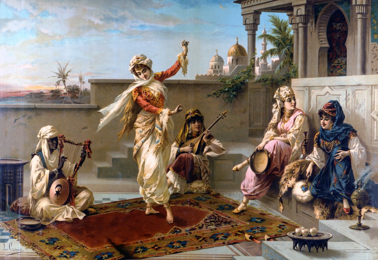 O Harem de Crosio Luigi (1835 - 1915). de Luigi Crosio