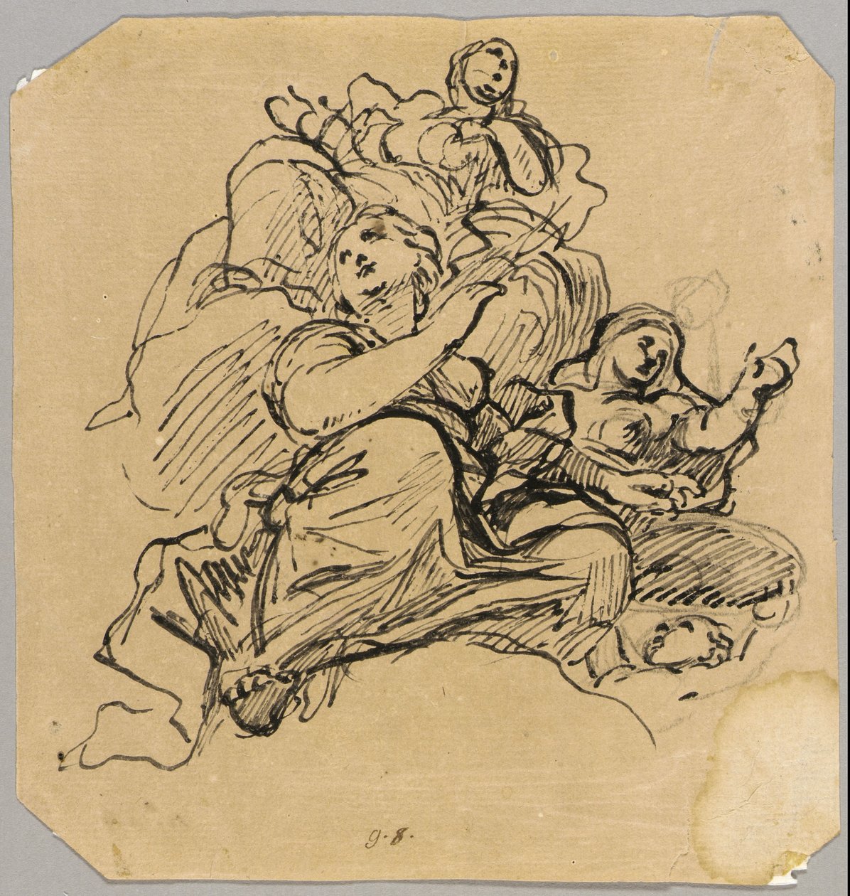 Desenho de Luigi Garzi