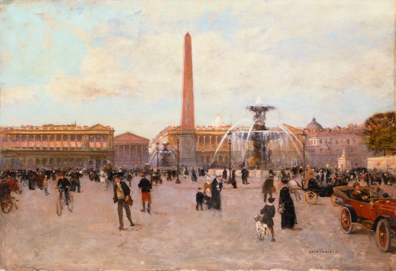 Praça da Concórdia, de Luigi Loir