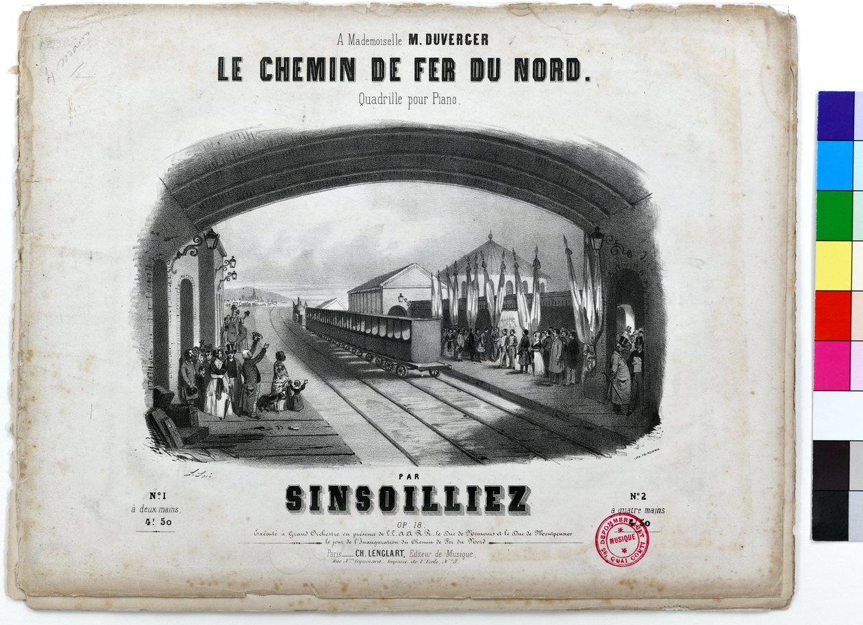 "O caminho de ferro do Norte de Luigi Loir