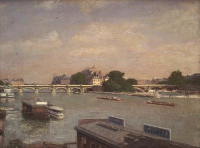 A Ile de la Cite, Paris de Luigi Loir