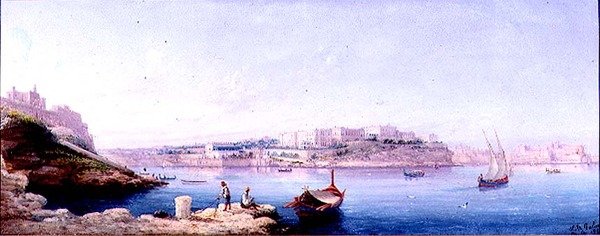 Porto de Valletta de Luigi Maria Galea