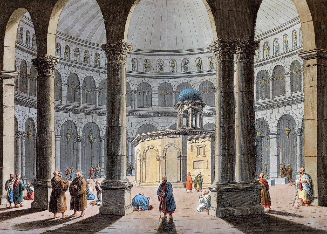 Igreja do Santo Sepulcro, Jerusalém de Luigi Mayer