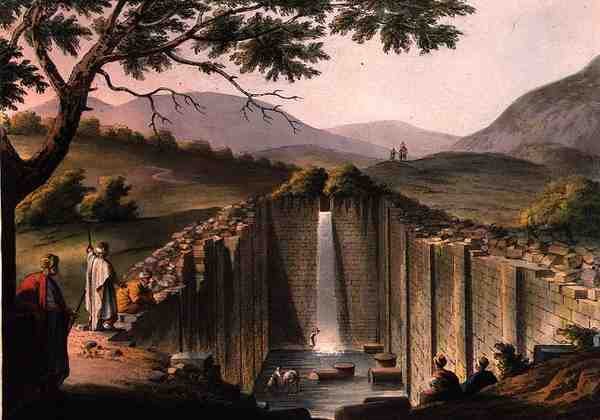 Fountain of Siloam, Near Jerusalem, from 