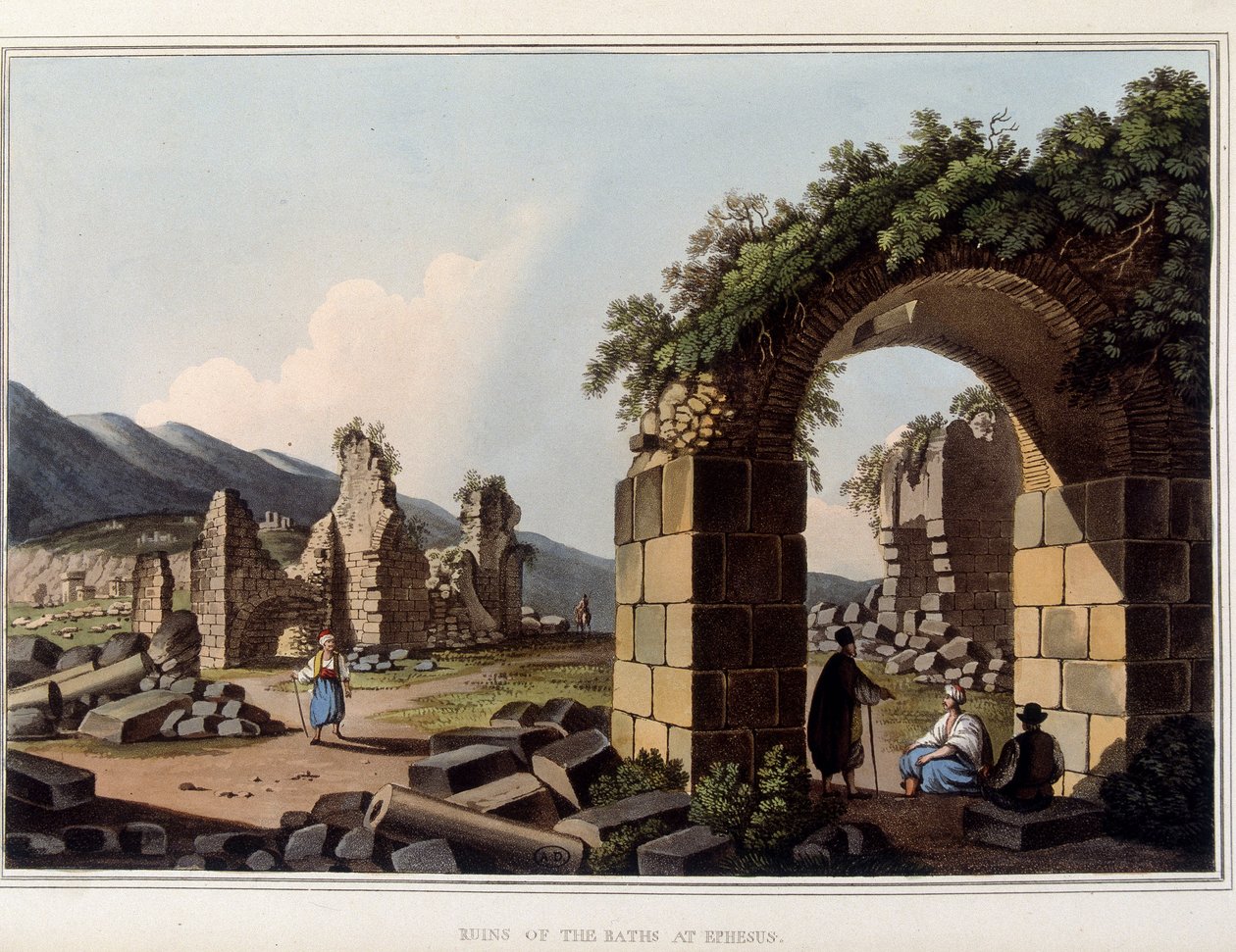 Em "Views in the Ottoman Dominions, in Europe, in Asia, and some of the Mediterranean islands from the original drawings taken by Luigi Mayer, London de Luigi Mayer