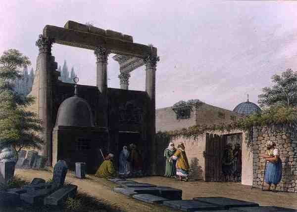 Mesquita na Latachia, Placa 1, na Síria, de 