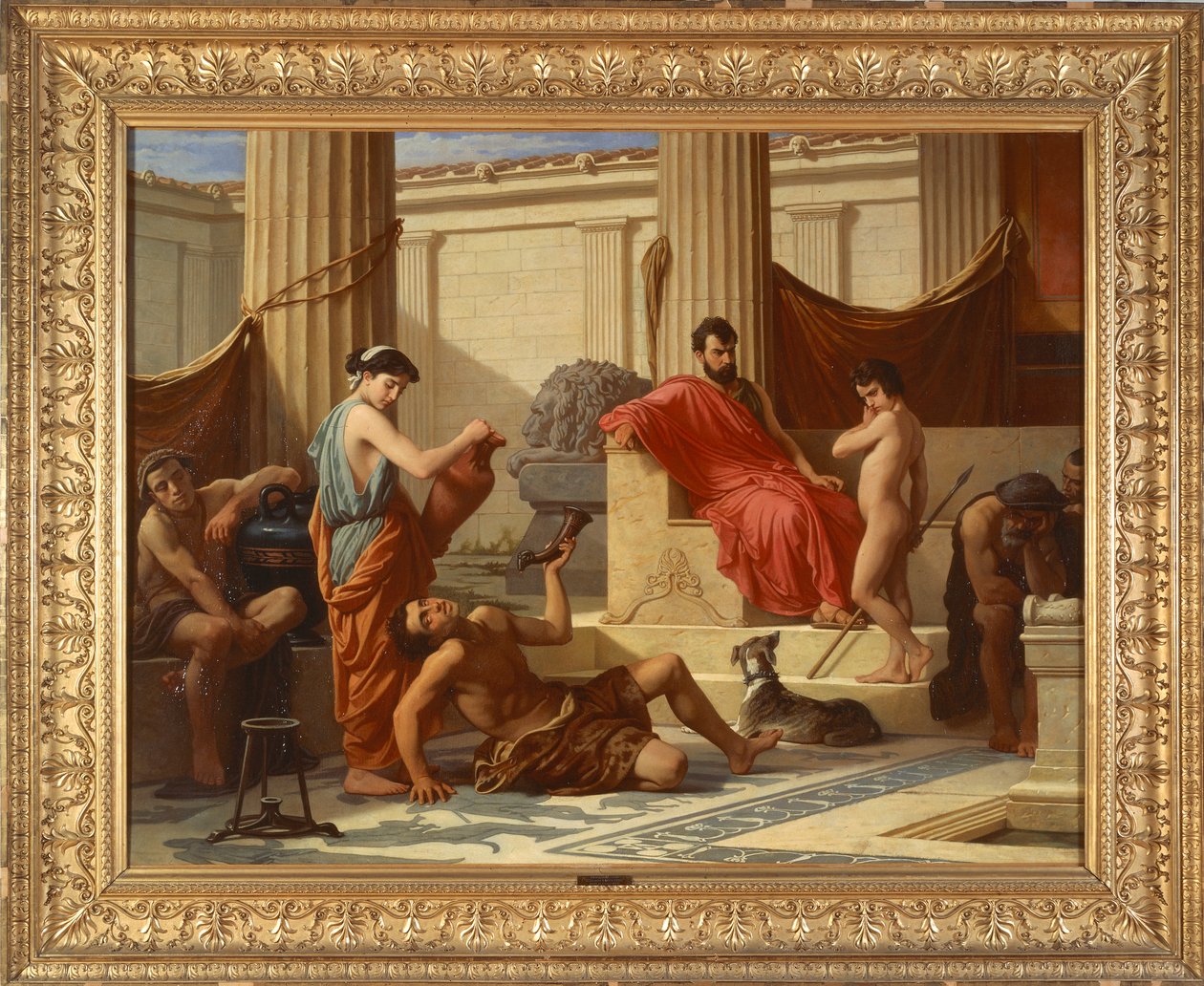 Educação em Esparta de Luigi Mussini