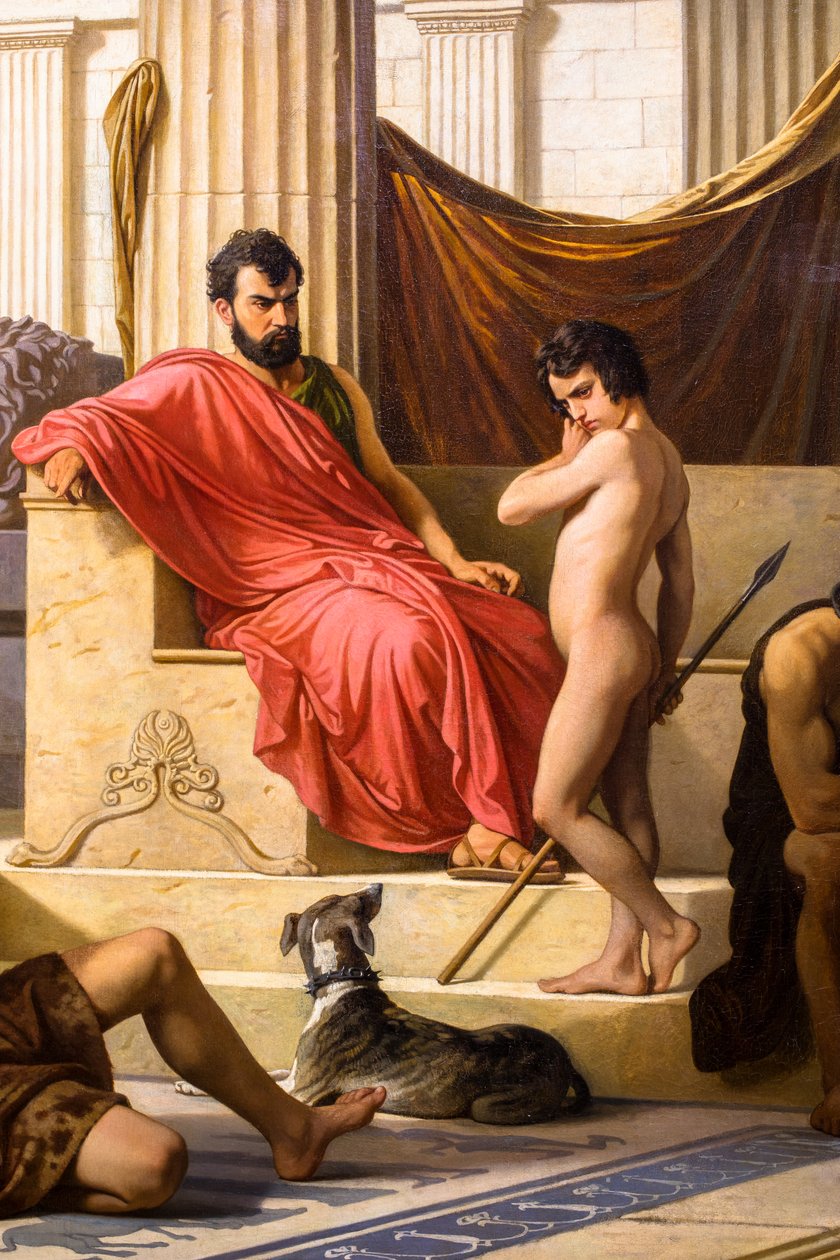 Educação em Esparta de Luigi Mussini