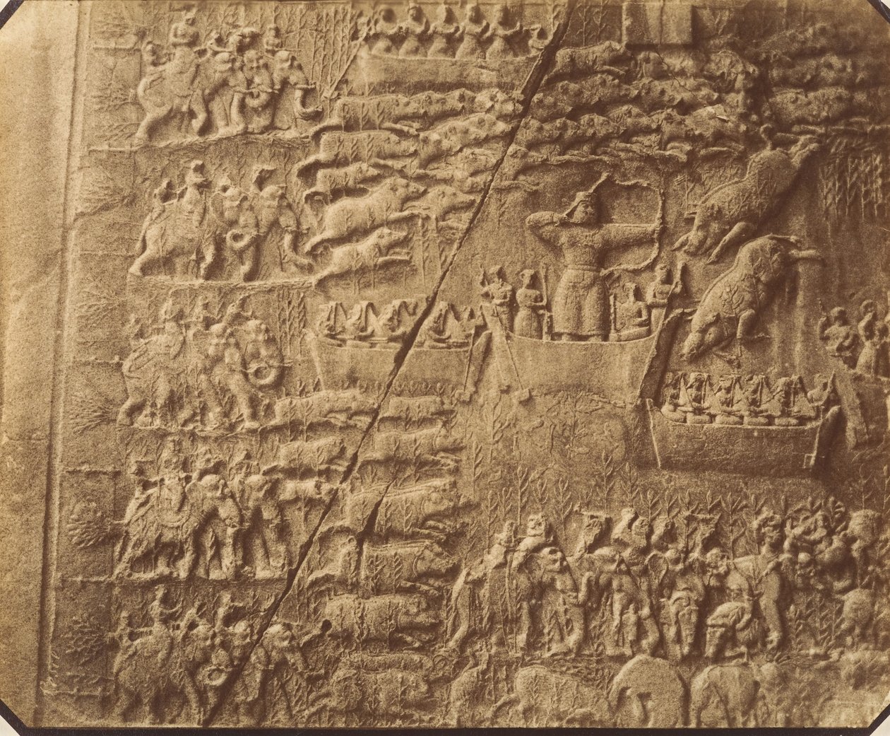 1 [Tag-e Bustan, Kermanshah], 1840s-60s. de Luigi Pesce