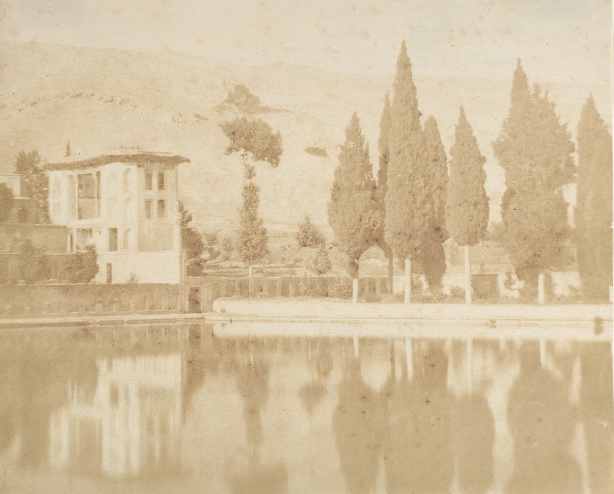 Bagh-takt a chiraz, 1858. de Luigi Pesce
