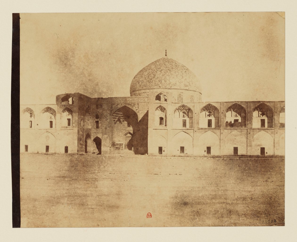 Mesquita na grande praça de Isfahan Mesquita de Sheikh Lotfollah de Luigi Pesce