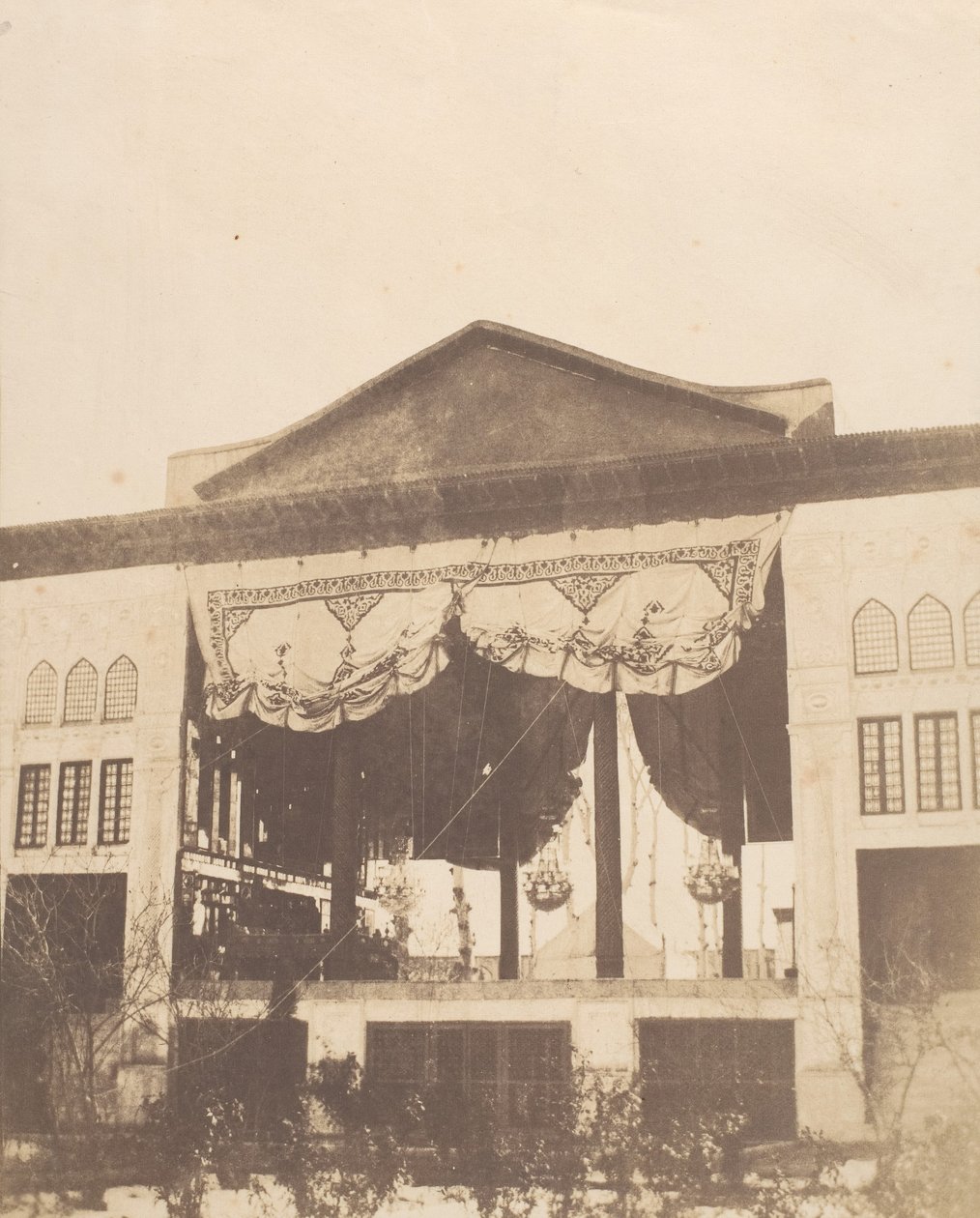 [Sala do Trono de Peacock, Teerão], 1858. de Luigi Pesce
