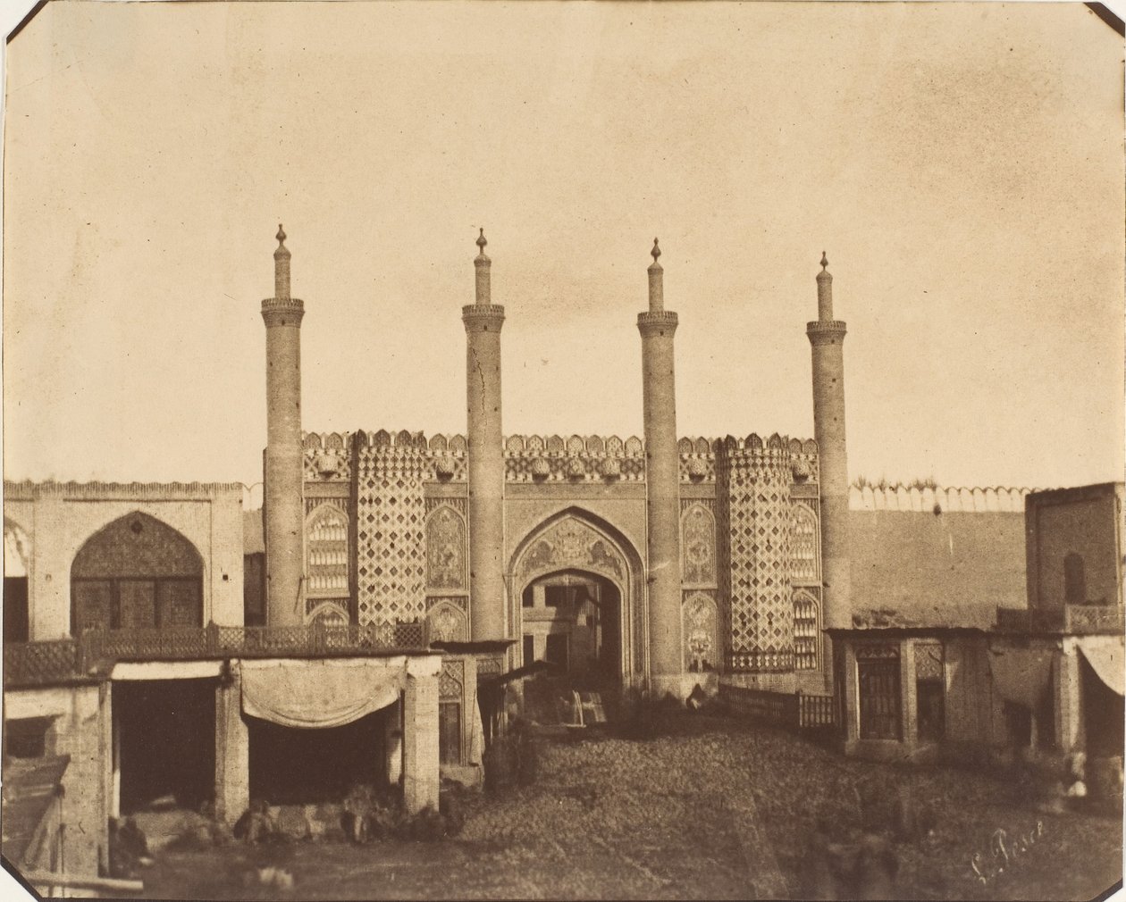 [The New Gate, Teheran], 1850s. de Luigi Pesce