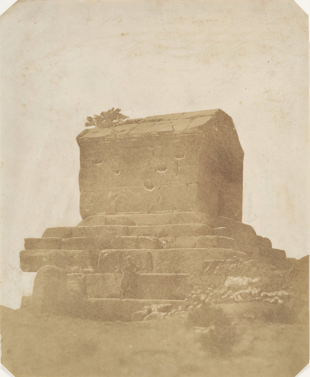 Tombe de Ciro a Morgab, 1858. de Luigi Pesce
