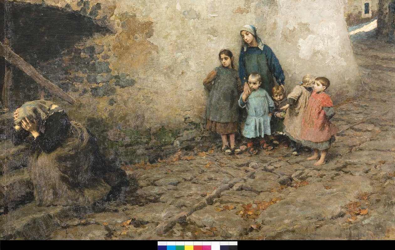 A escola das dores, 1895 de Luigi Rossi