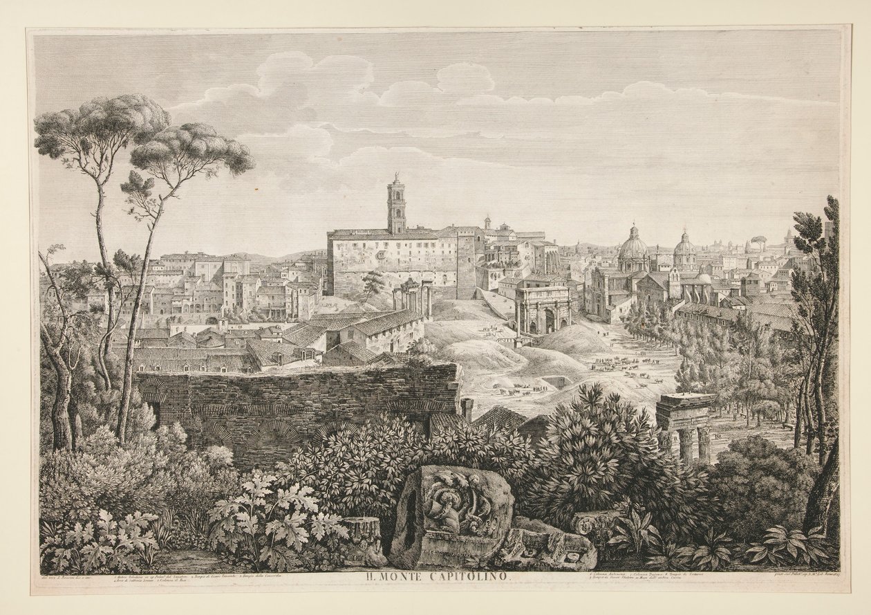 O Monte Capitolino de Luigi Rossini