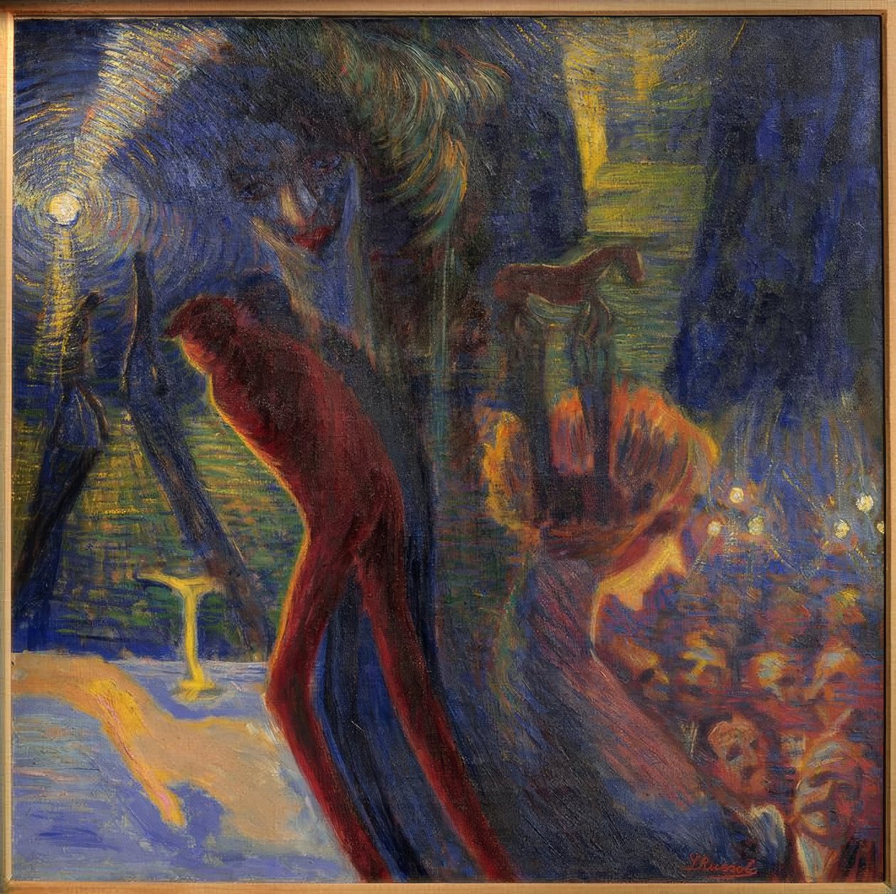 Memórias de uma noite de Luigi Russolo