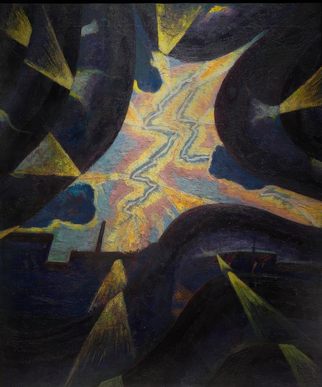 Kraflinien - poder do raio de Luigi Russolo