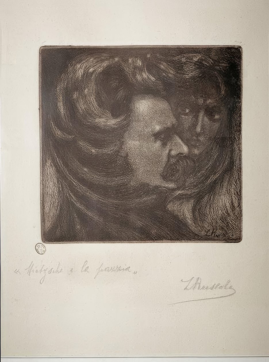 Nietzsche e loucura de Luigi Russolo