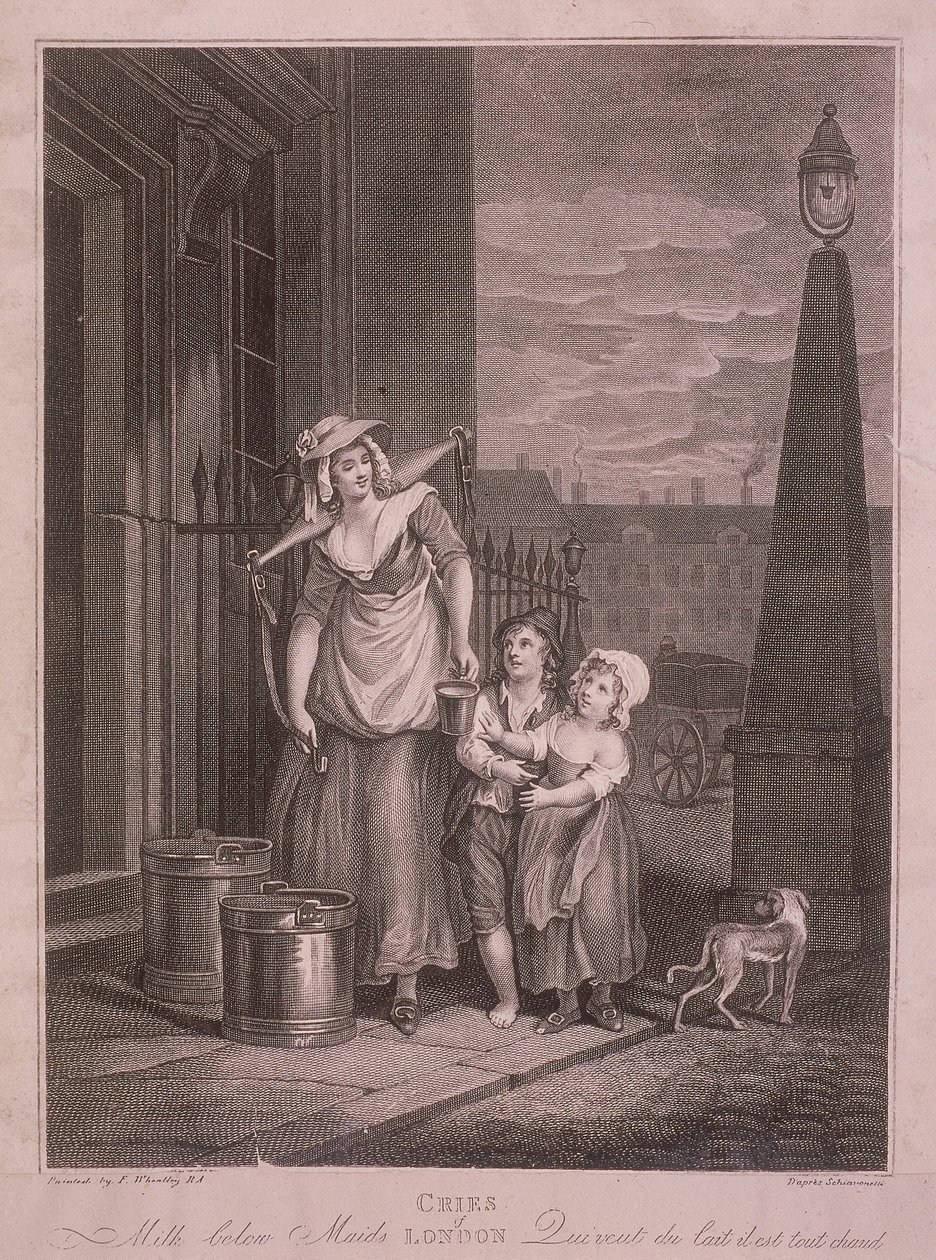 Milk below Maids