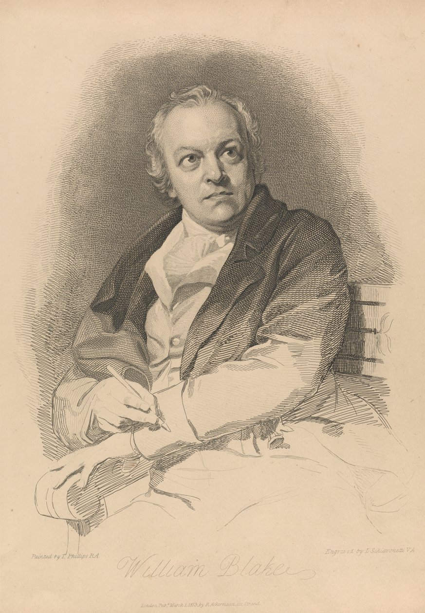 William Blake, Frontispício de Luigi Schiavonetti