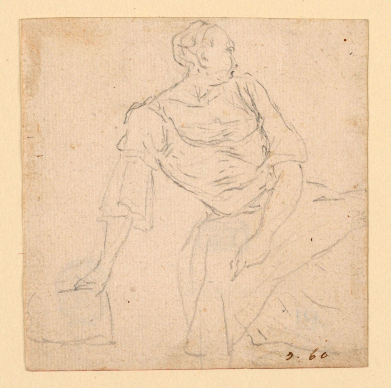 Mulher sentada de Luigi Vanvitelli