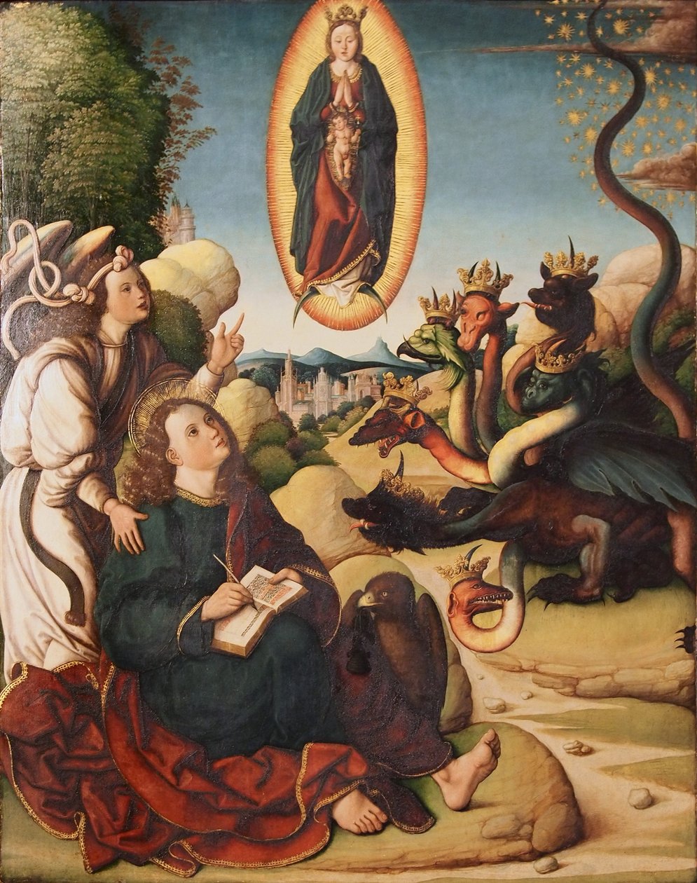 San Juan em Patmos de Luis Fernández García