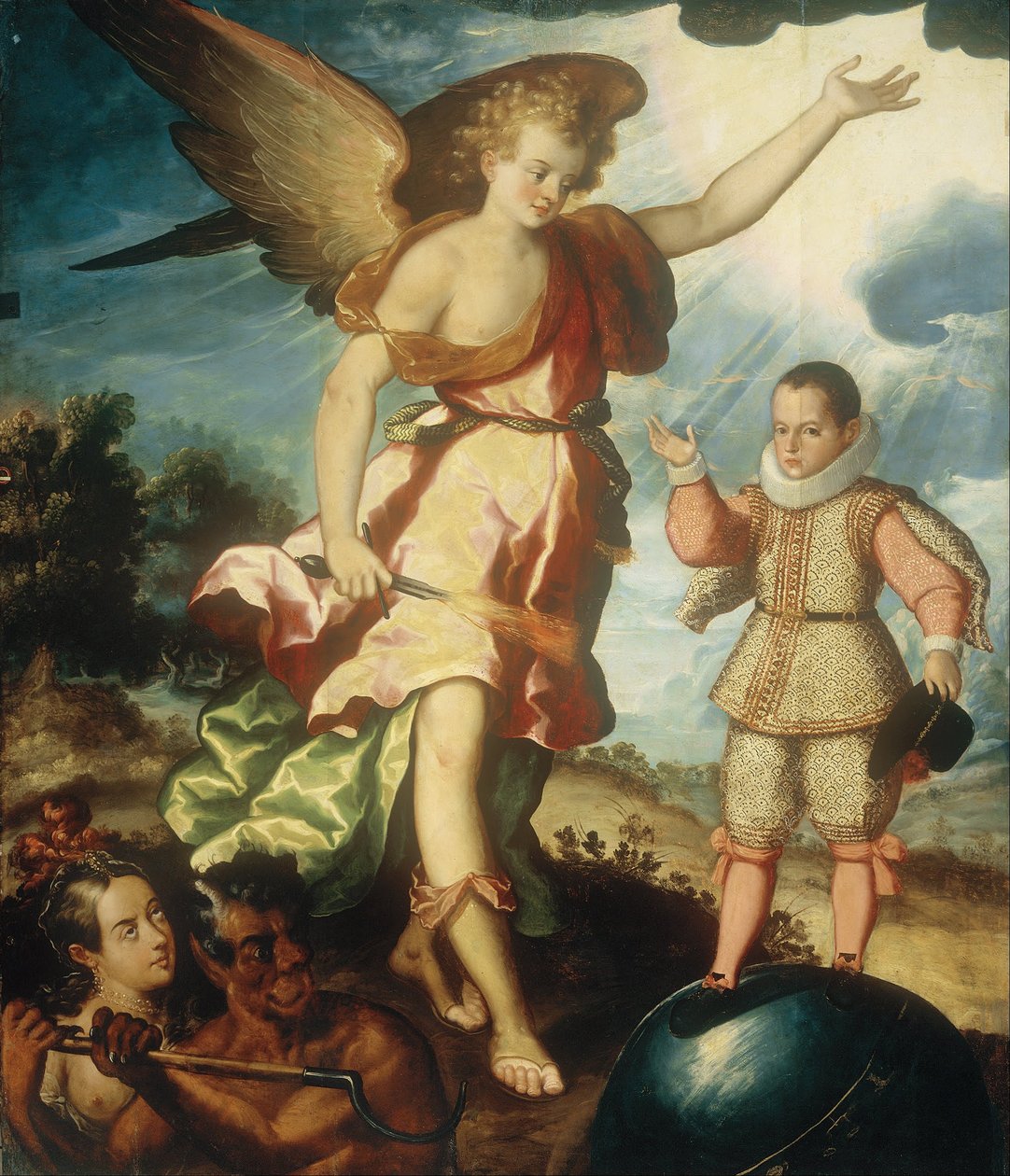 O anjo da guarda de Luis Juárez
