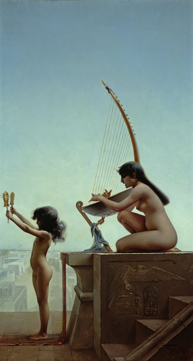 Bênçãos Místicas, 1883 de Luis Riccardo Falero